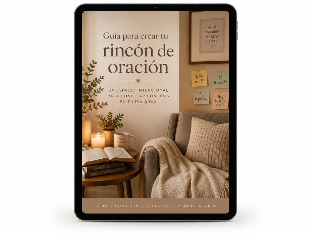 Guía para crear tu rincón de oración
